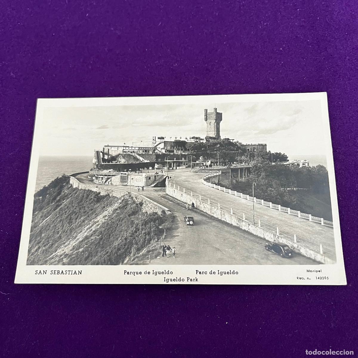 Postales: POSTAL DE SAN SEBASTIAN (GUIPUZCOA). PARQUE DE IGUELDO.