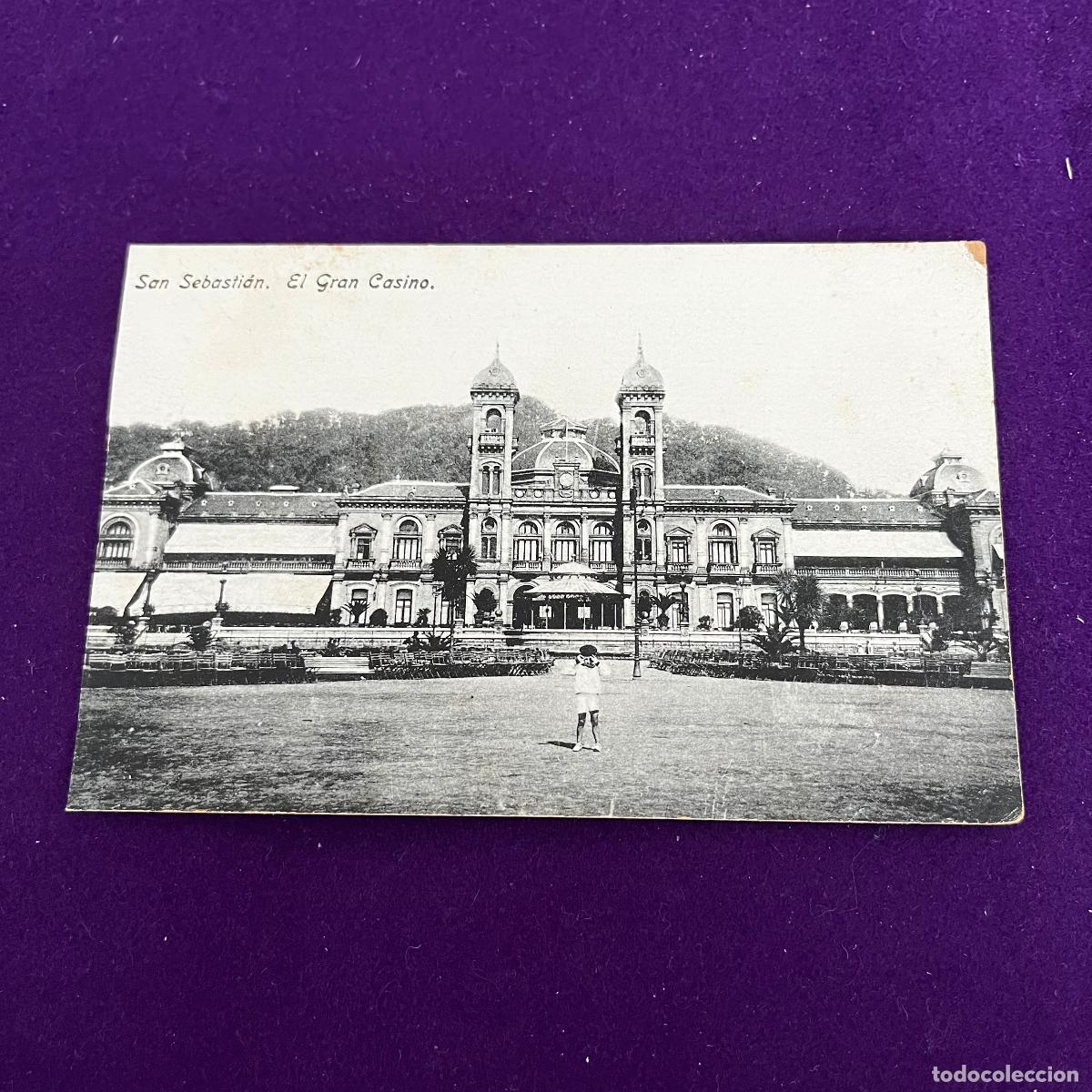 Postales: POSTAL DE SAN SEBASTIAN (GUIPUZCOA). EL GRAN CASINO.