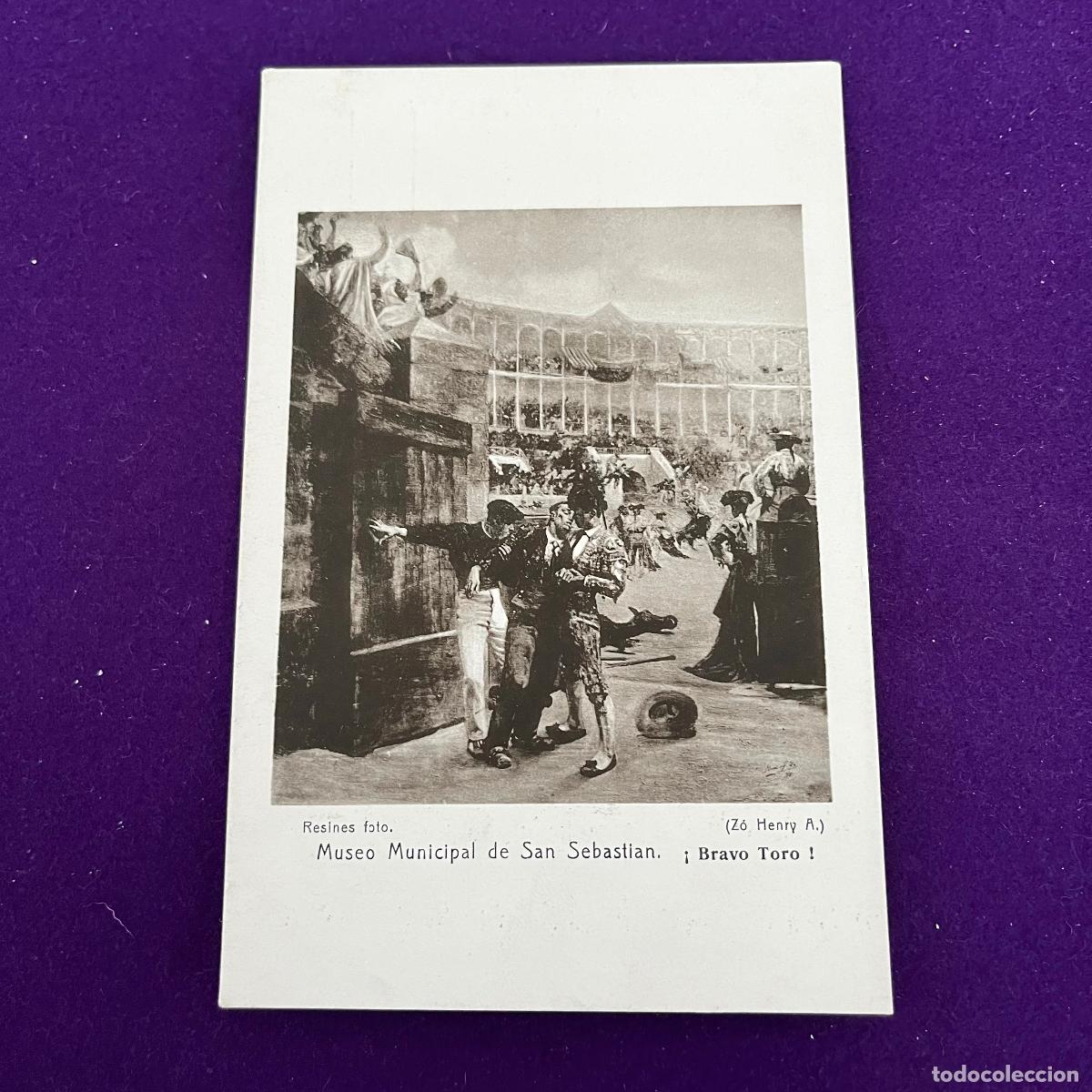 Postales: POSTAL DE SAN SEBASTIAN (GUIPUZCOA). MUSEO DE SAN SEBASTIAN. BRAVO TORO.