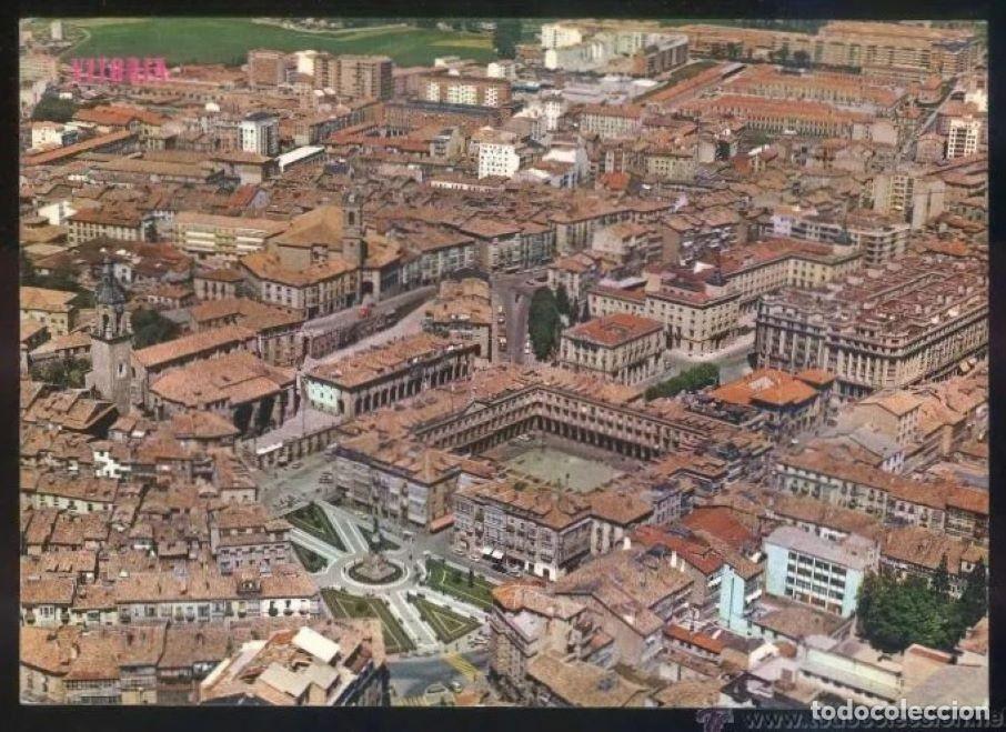 Postcards: Vitoria-Gasteiz. *Vista a&eacute;rea* Ed. Paris n&ordm; 710. Circulada.