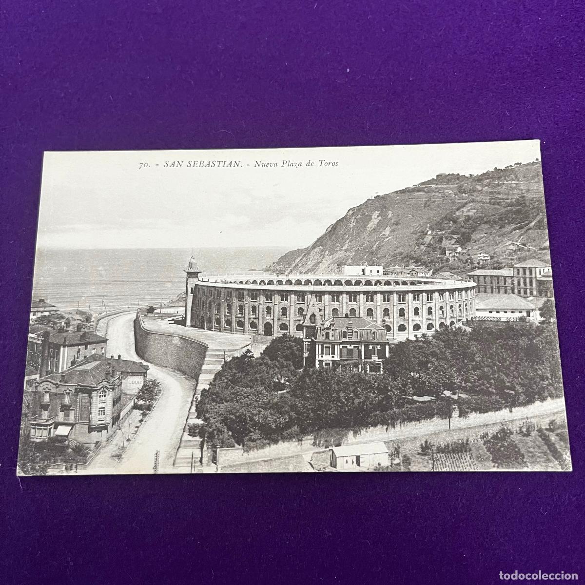 Postales: POSTAL DE SAN SEBASTIAN (GUIPUZCOA). NUEVA PLAZA DE TOROS.