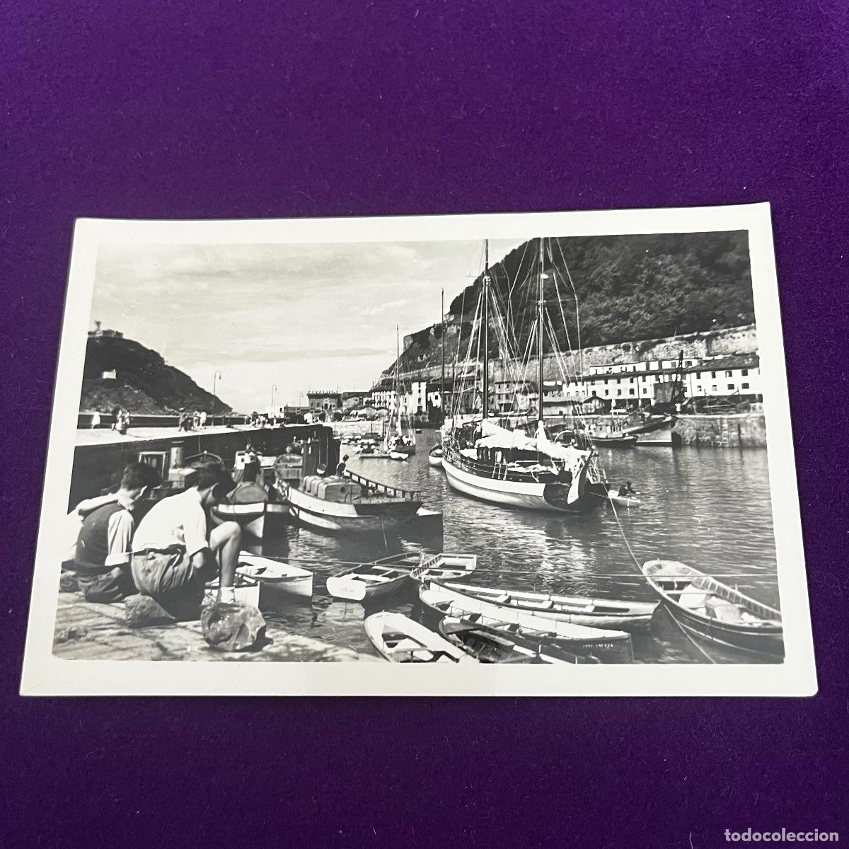 Postales: POSTAL DE SAN SEBASTIAN (GUIPUZCOA). DARSENA DEL PUERTO.