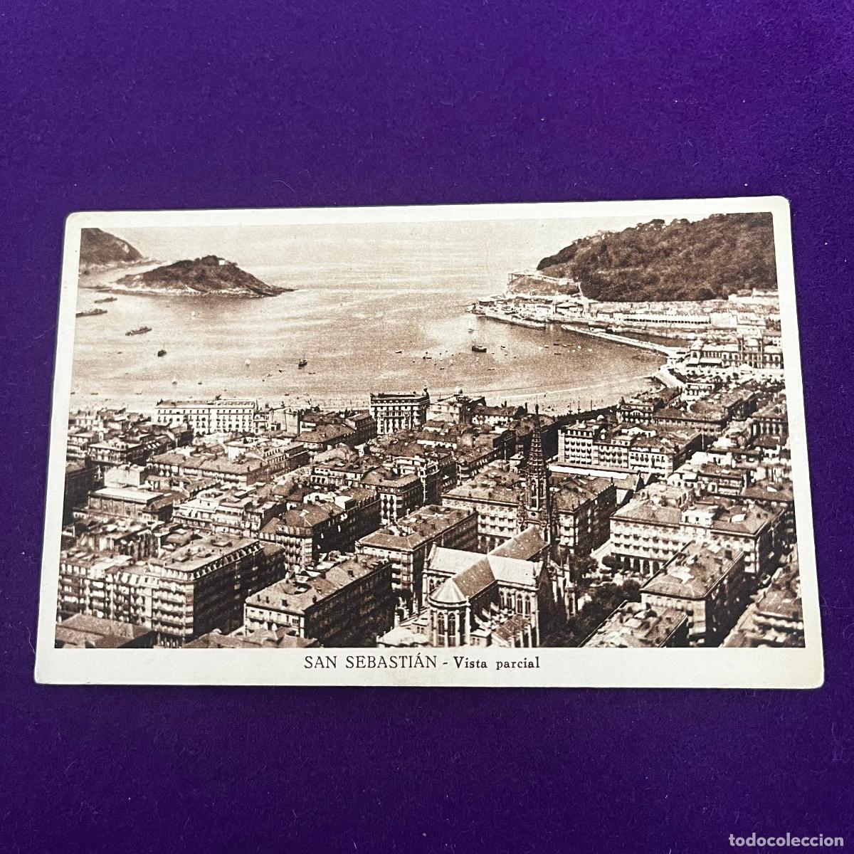 Postales: POSTAL DE SAN SEBASTIAN (GUIPUZCOA). VISTA PARCIAL.