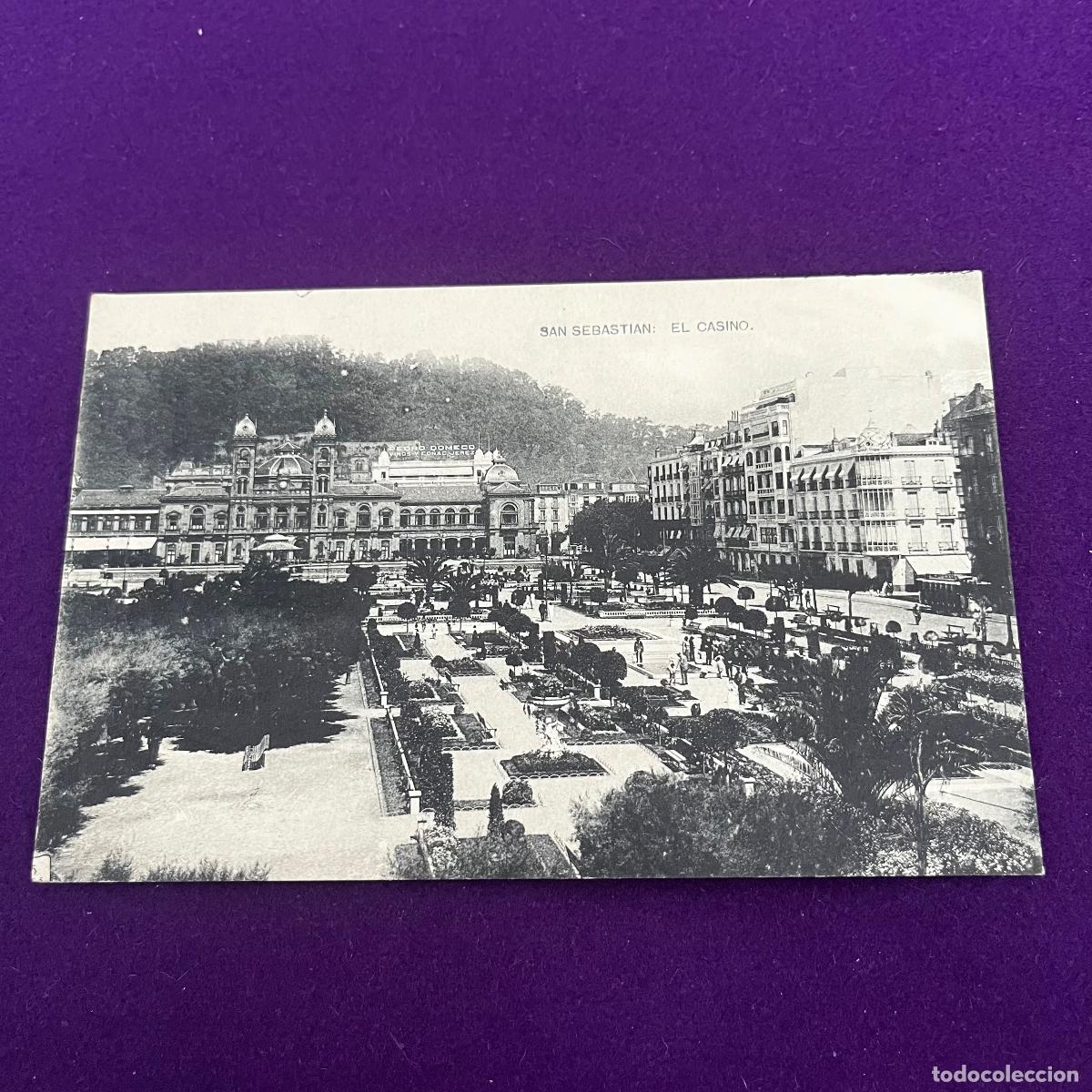 Postales: POSTAL DE SAN SEBASTIAN (GUIPUZCOA). EL CASINO.