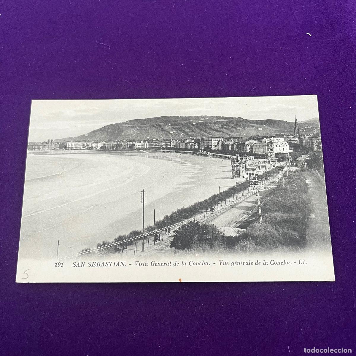 Postales: POSTAL DE SAN SEBASTIAN (GUIPUZCOA). VISTA GENERAL DE LA CONCHA.