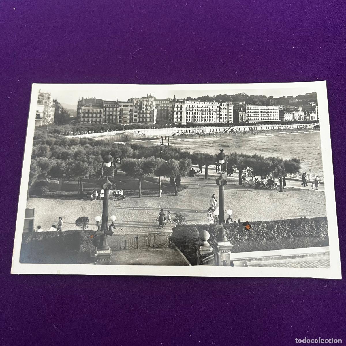 Postales: POSTAL DE SAN SEBASTIAN (GUIPUZCOA). VOLADIZO DE LA CONCHA.