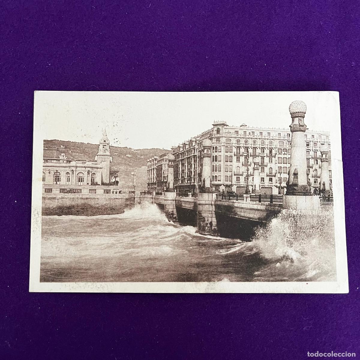 Postales: POSTAL DE SAN SEBASTIAN (GUIPUZCOA). PUENTE DEL KURSAAL.