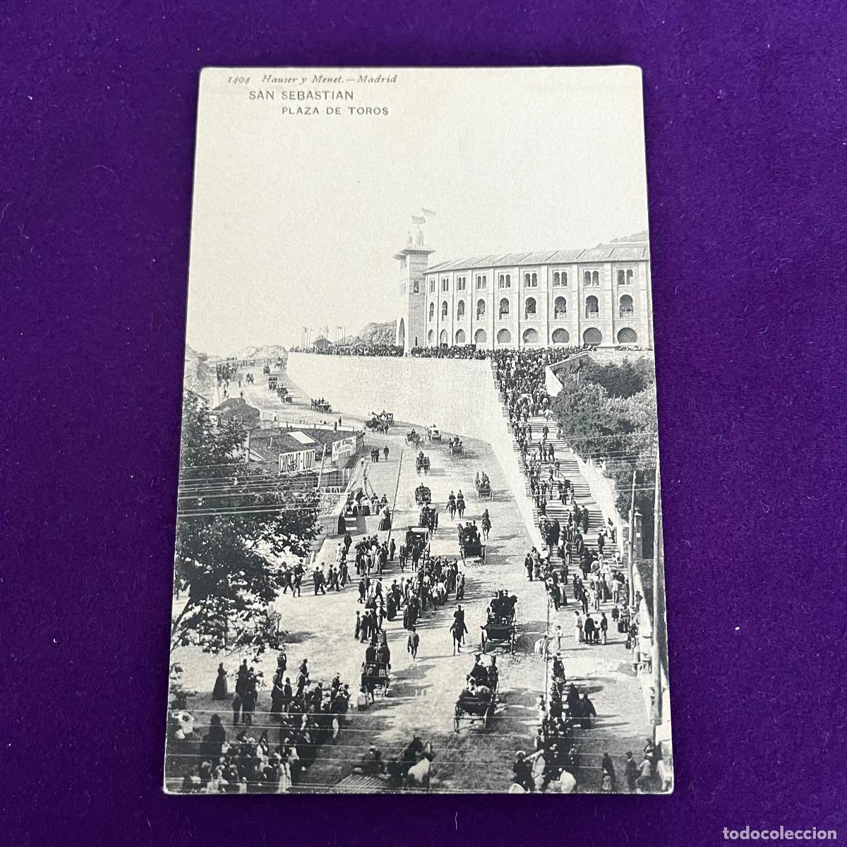 Postales: POSTAL DE SAN SEBASTIAN (GUIPUZCOA). PLAZA DE TOROS.