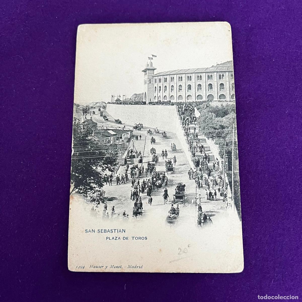 Postales: POSTAL DE SAN SEBASTIAN (GUIPUZCOA). PLAZA DE TOROS.