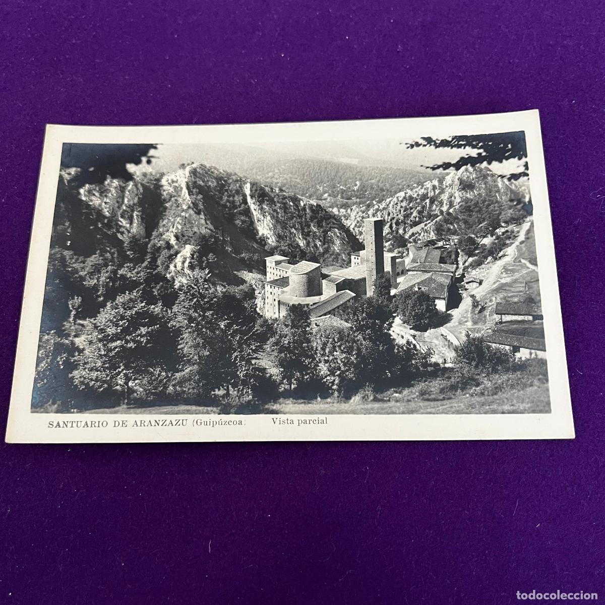 Postales: POSTAL DE ARANZAZU (GUIPUZCOA). SANTUARIO. VISTA PARCIAL.