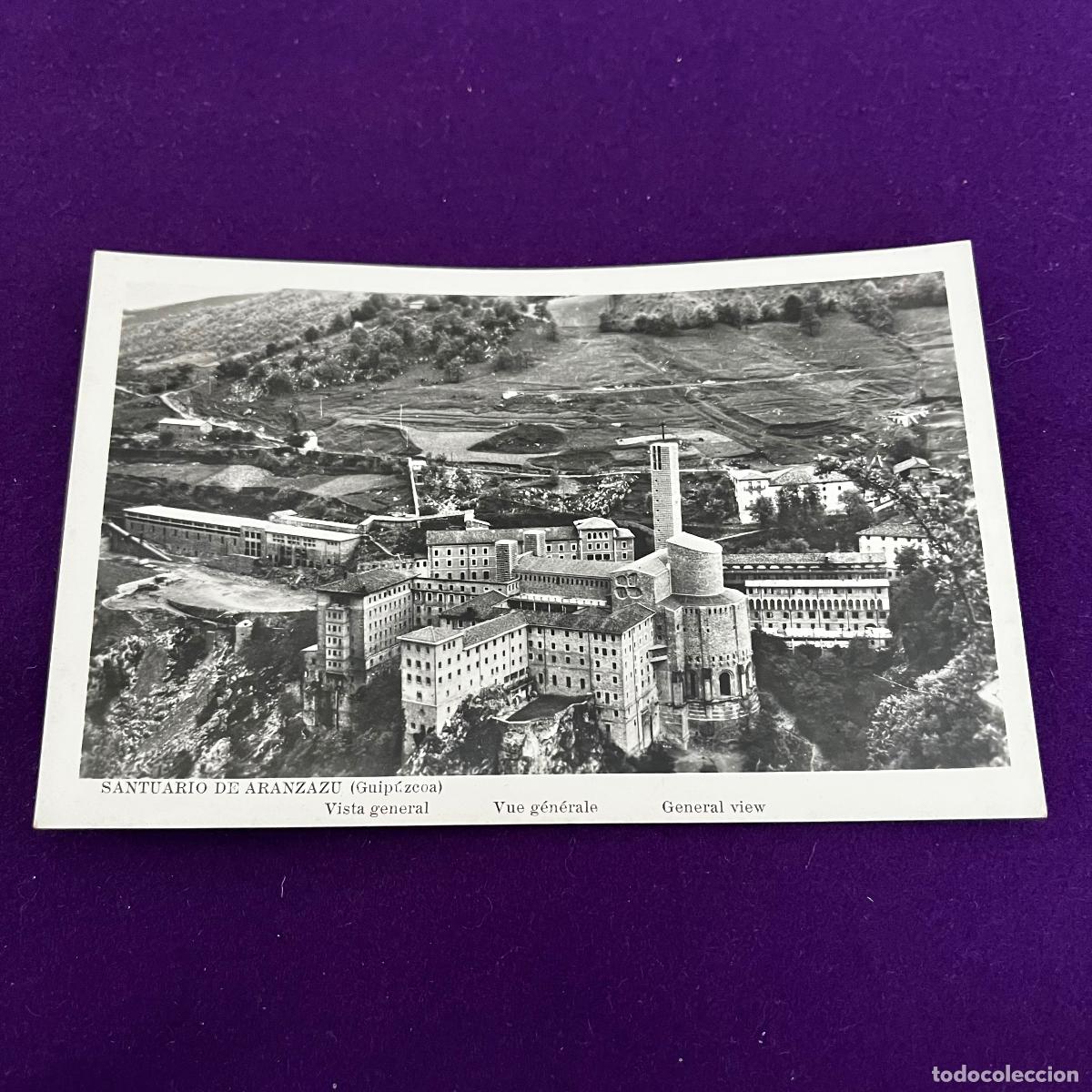 Postales: POSTAL DE ARANZAZU (GUIPUZCOA). SANTUARIO. VISTA GENERAL.