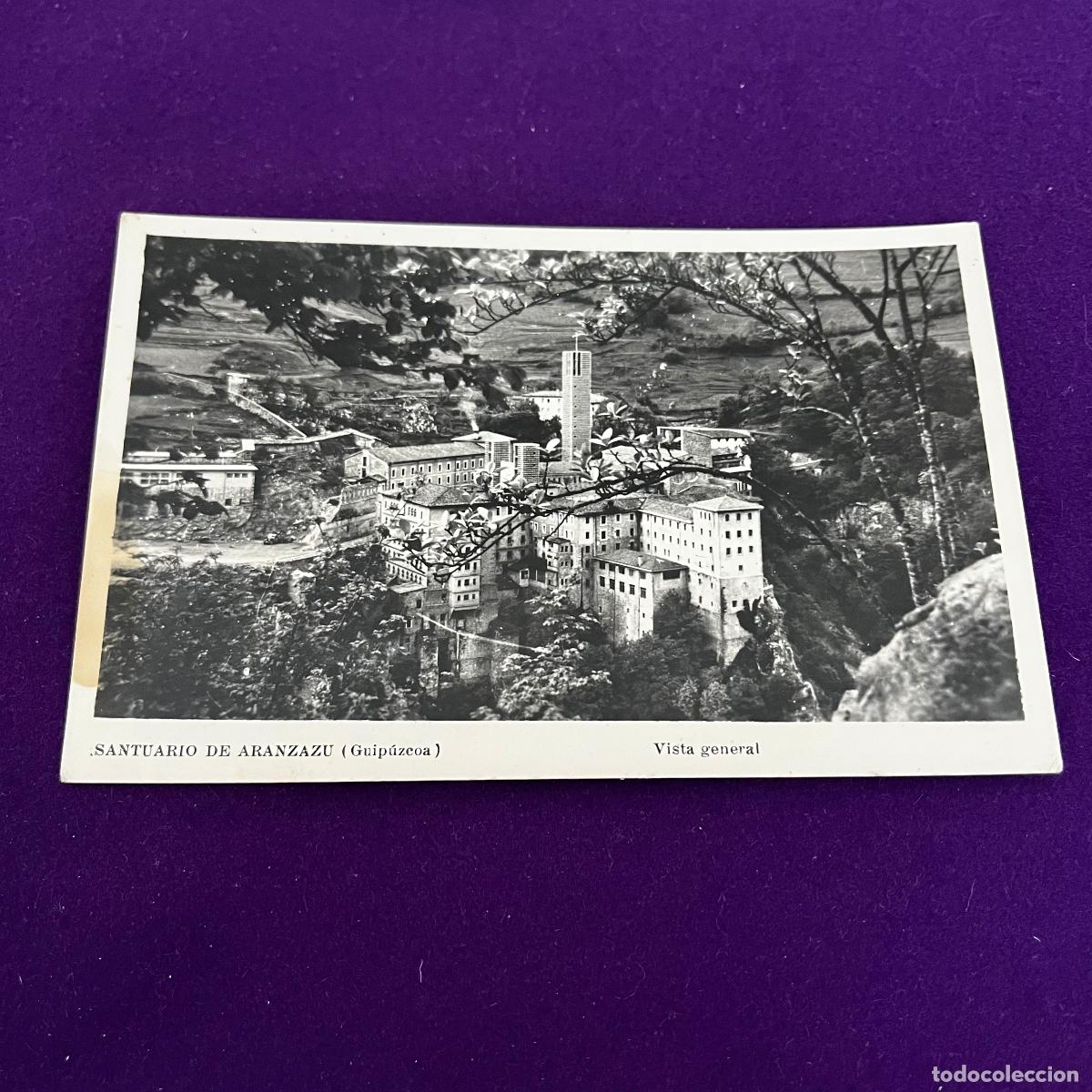 Postales: POSTAL DE ARANZAZU (GUIPUZCOA). SANTUARIO. VISTA GENERAL.