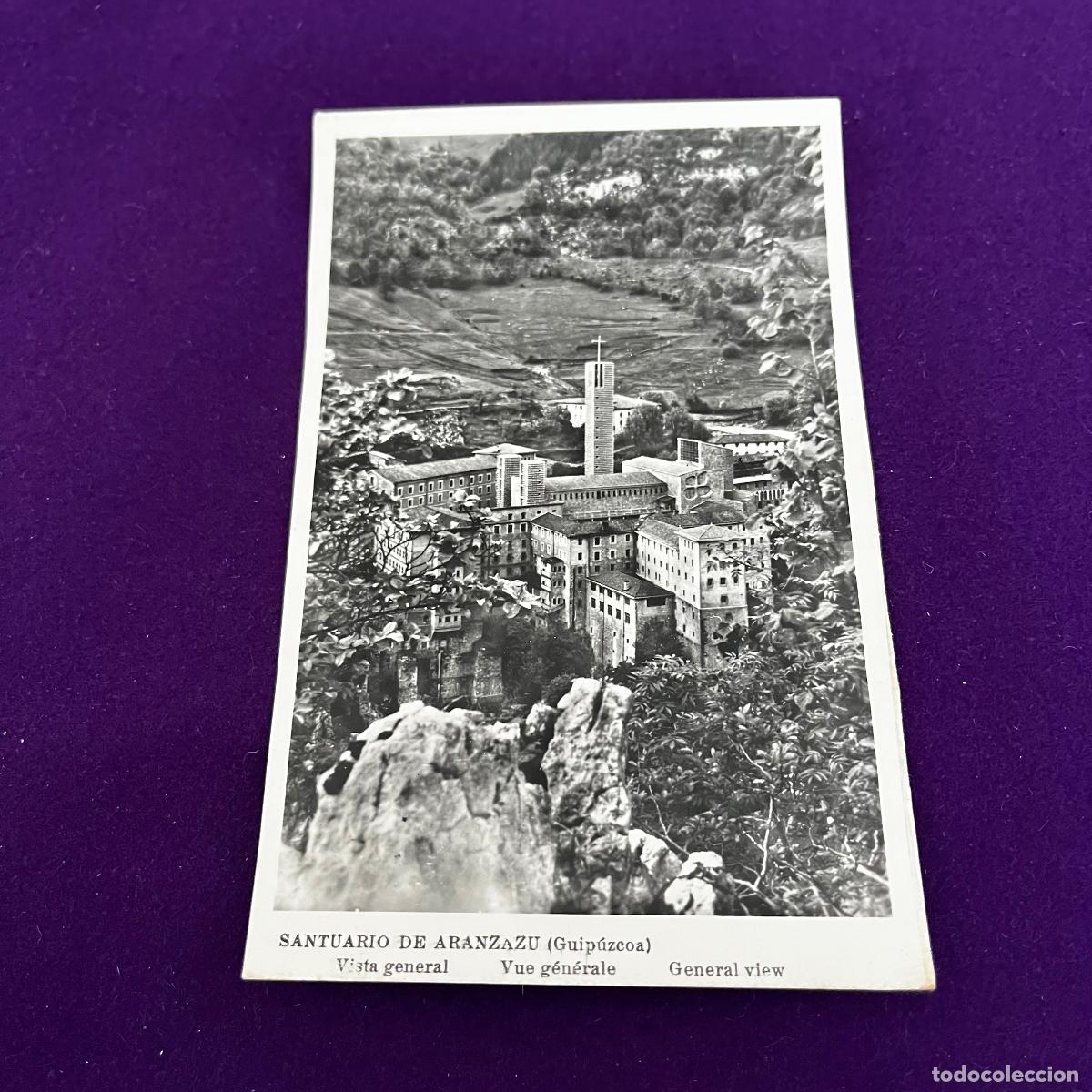 Postales: POSTAL DE ARANZAZU (GUIPUZCOA). SANTUARIO. VISTA GENERAL.