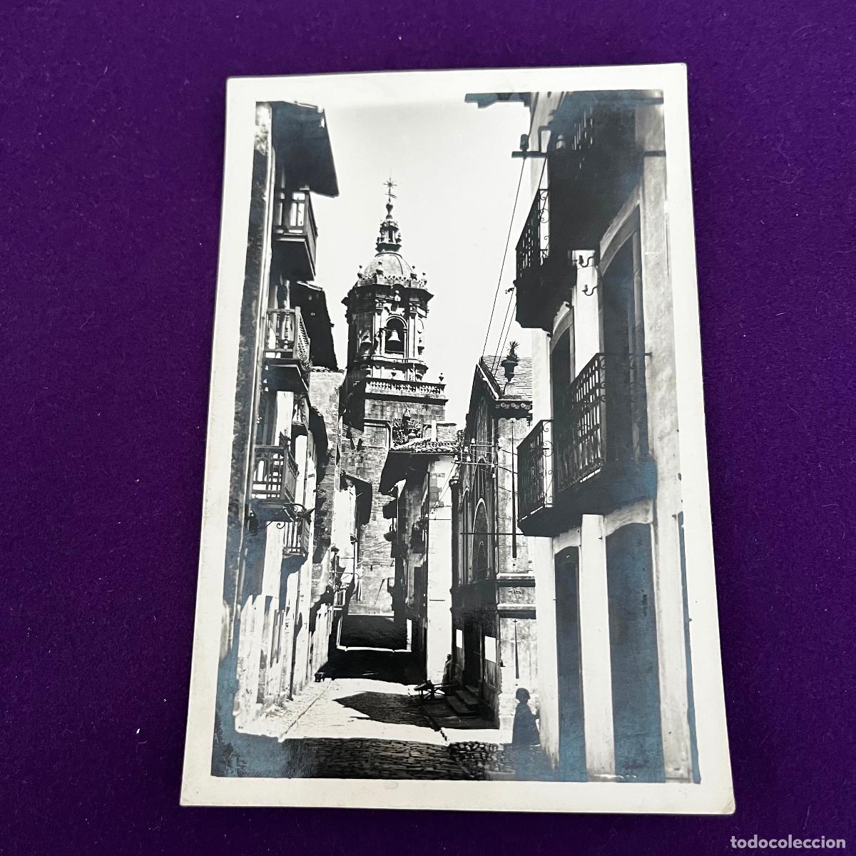 Postales: POSTAL DE FUENTERRABIA (GUIPUZCOA). CALLE DE LAS TIENDAS.