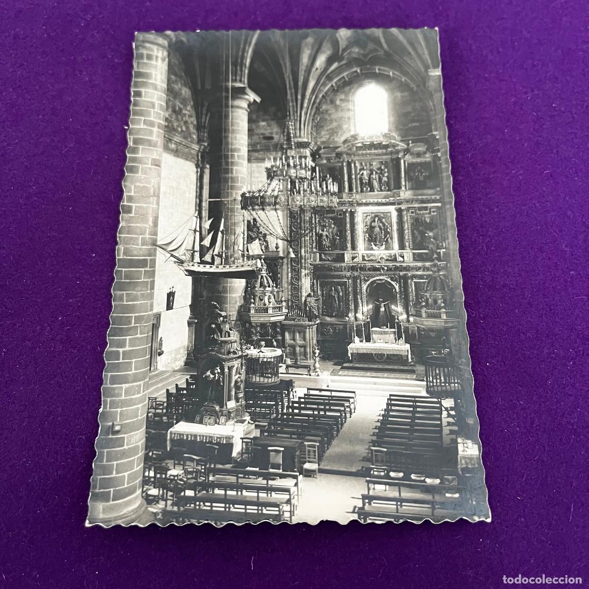 Postales: POSTAL DE DEVA (GUIPUZCOA). IGLESIA. ALTAR MAYOR.