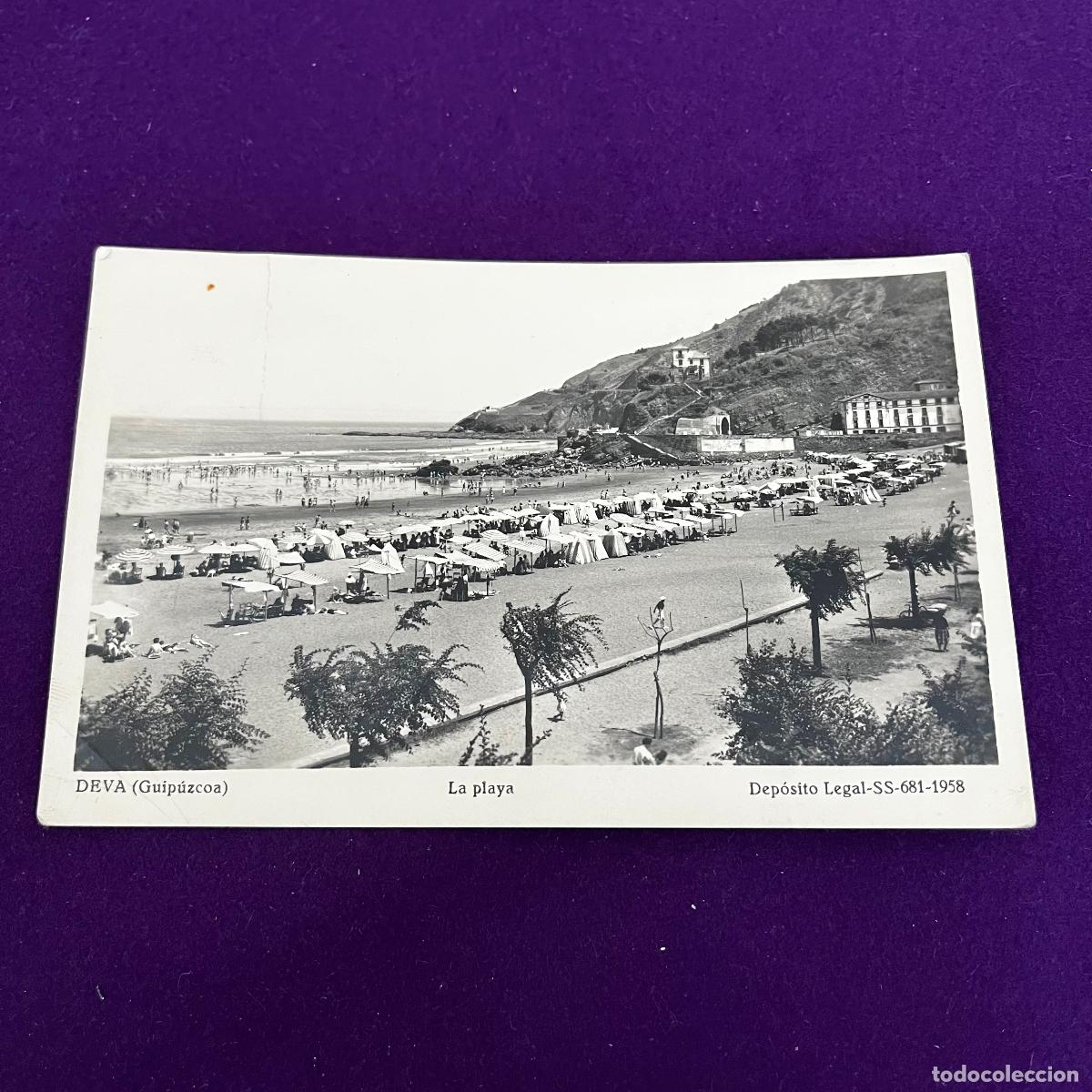Postales: POSTAL DE DEVA (GUIPUZCOA). LA PLAYA.