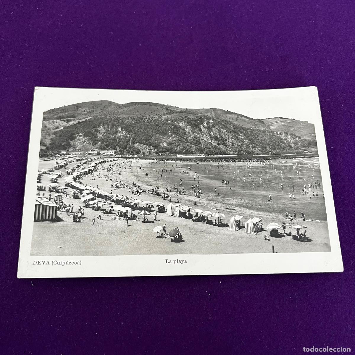 Postales: POSTAL DE DEVA (GUIPUZCOA). LA PLAYA.