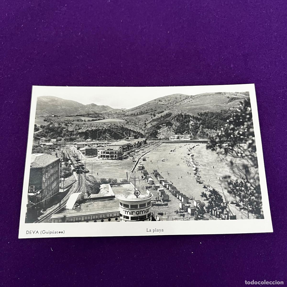 Postales: POSTAL DE DEVA (GUIPUZCOA). LA PLAYA.