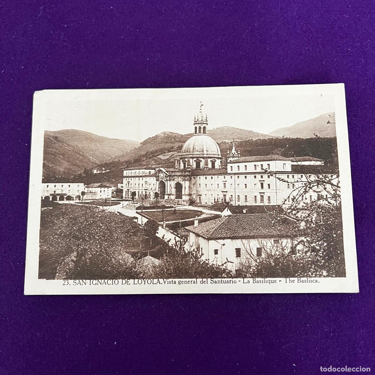 Postales: POSTAL DE LOYOLA (GUIPUZCOA). VISTA GENERAL DEL SANTUARIO.