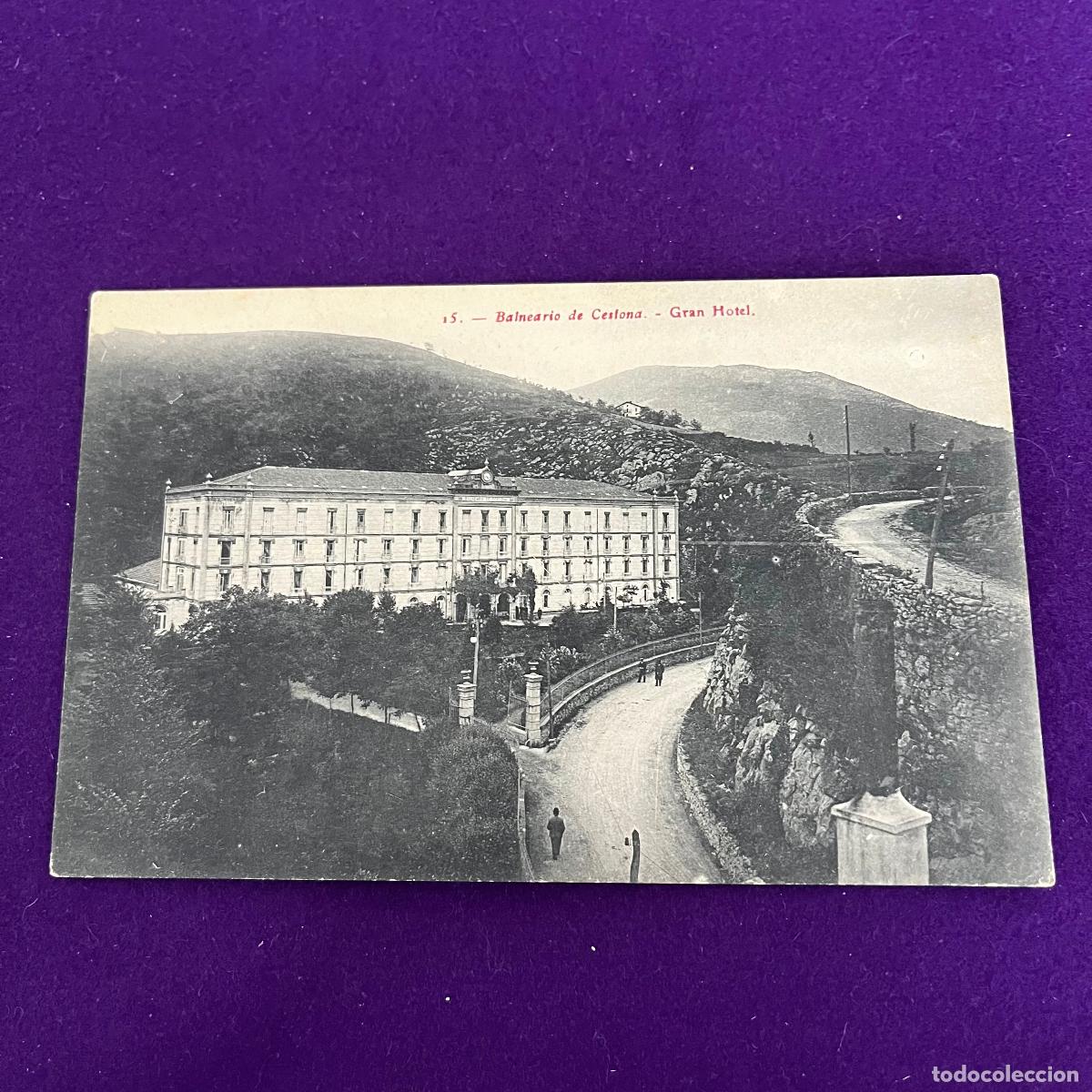 Postales: POSTAL DE CESTONA (GUIPUZCOA). BALNEARIO. GRAN HOTEL.