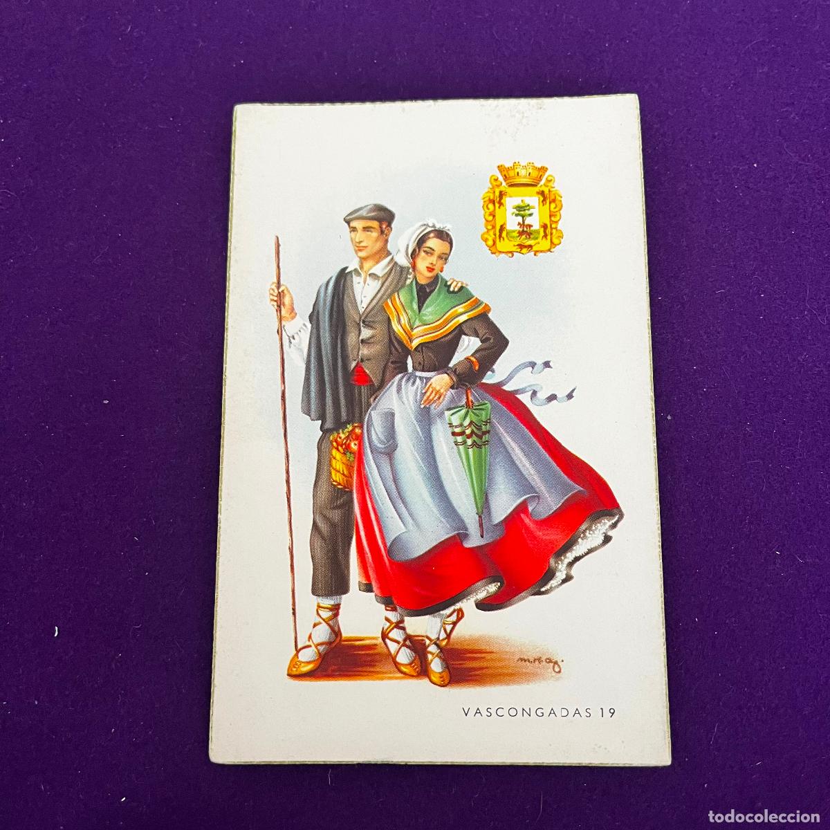 Postales: POSTAL DE GUIPUZCOA. TRAJE TIPICO.