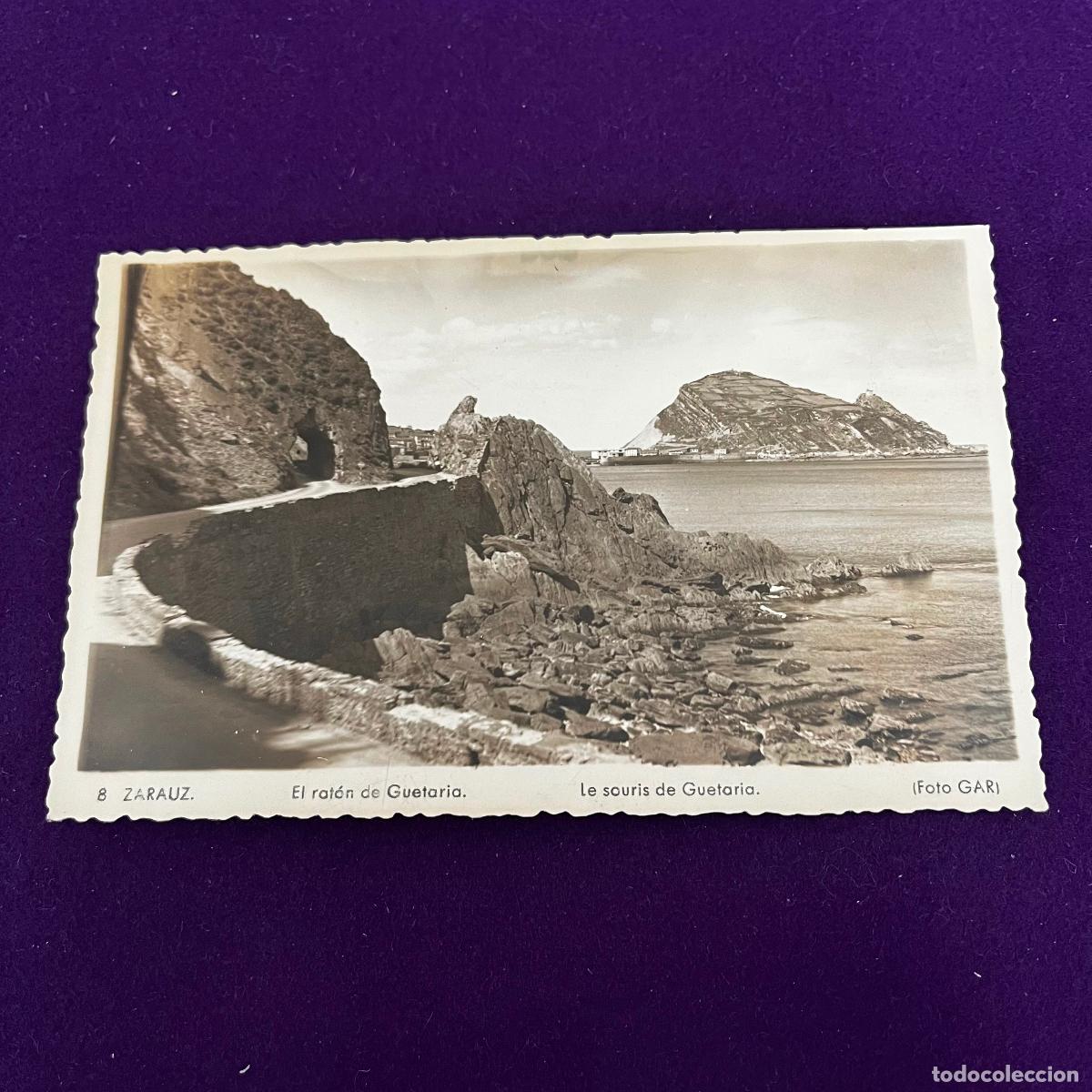 Postales: POSTAL DE ZARAUZ (GUIPUZCOA). EL RATON DE GUETARIA.