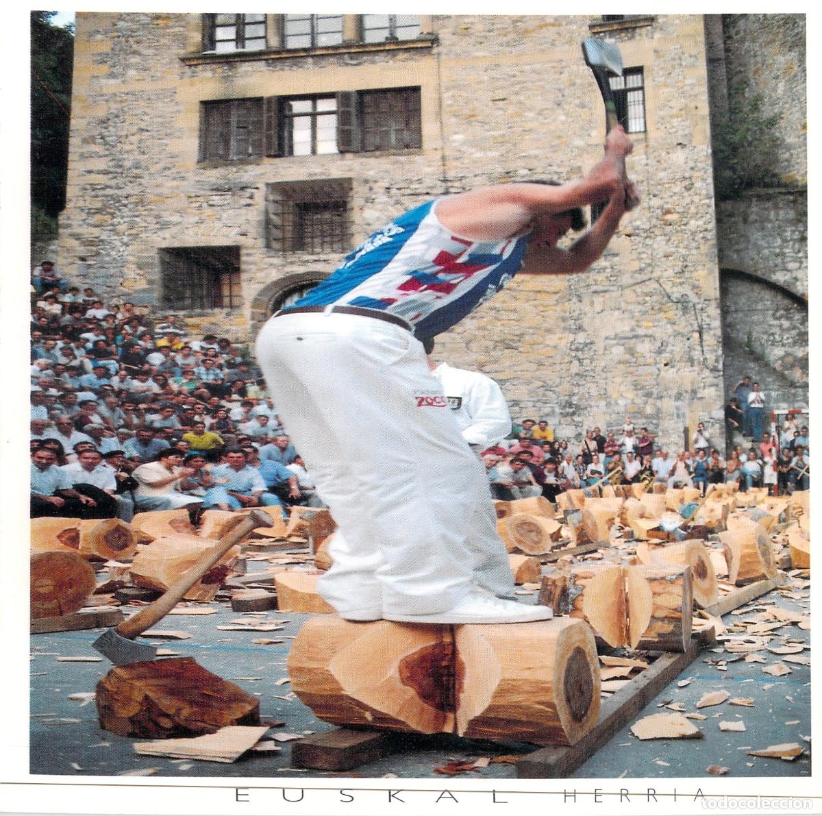 Postales: Postal Campeonato de Aizkolaris en Euskal Herria
