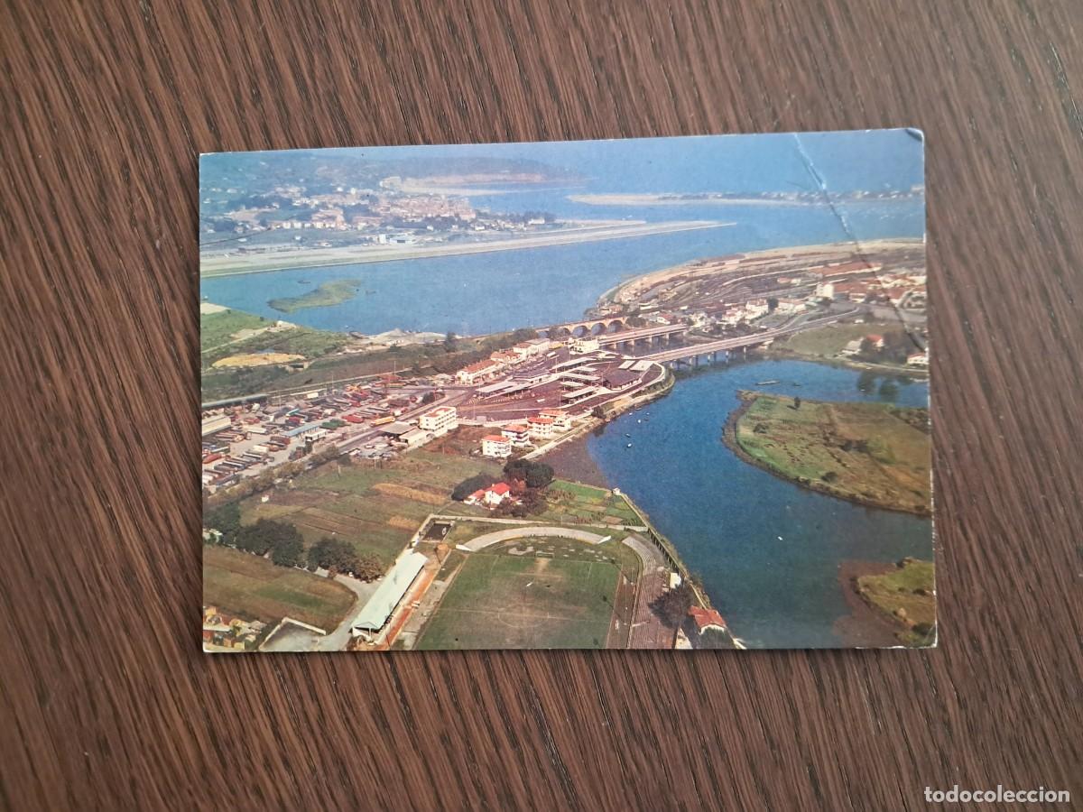 Postales: postal de Espa&ntilde;a, puentes internacionales, Ir&uacute;n. escrita, a&ntilde;o 1974.