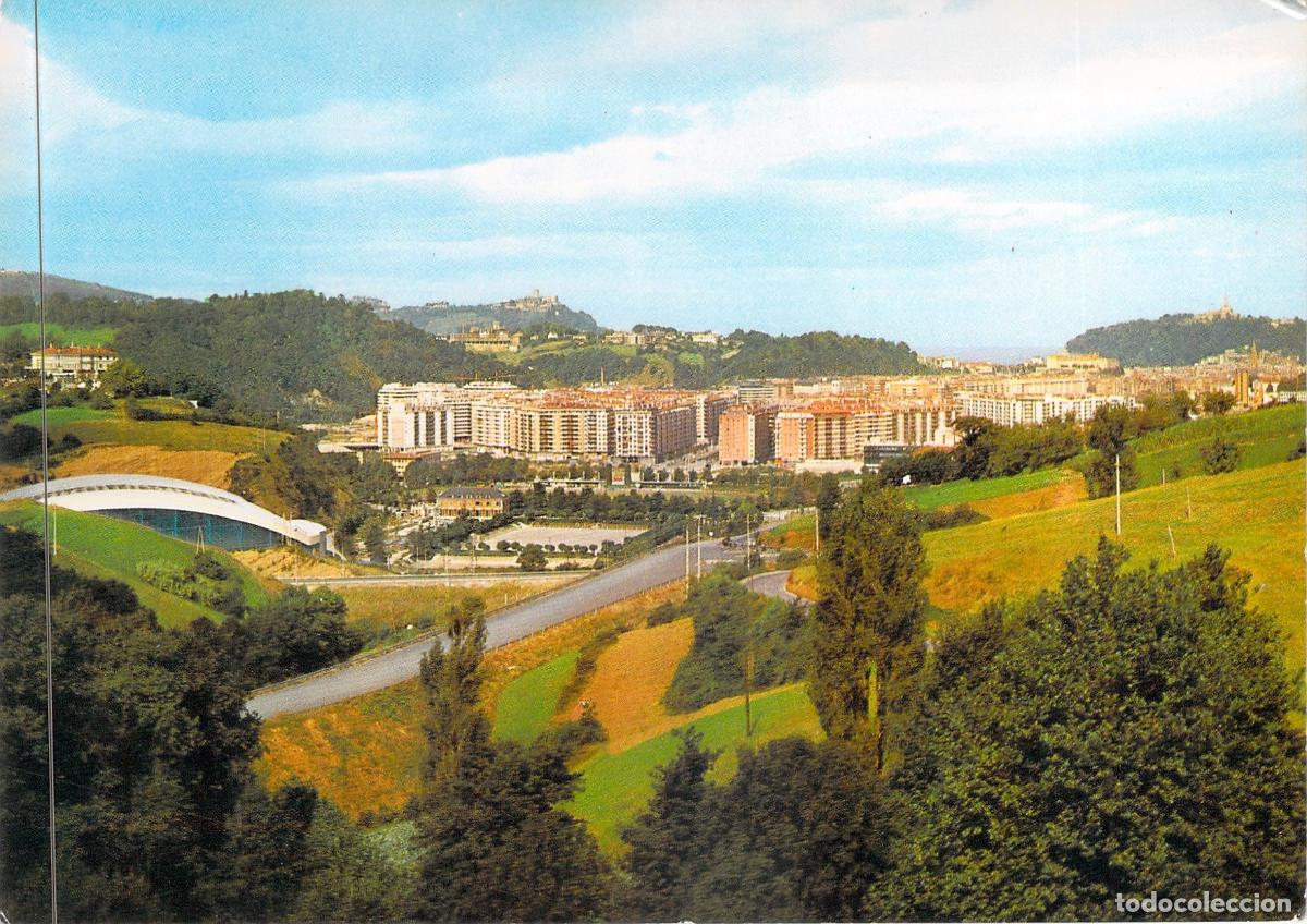 Postales: Postal de San Sebasti&aacute;n - Vista Parcial de la Ciudad y Paisaje