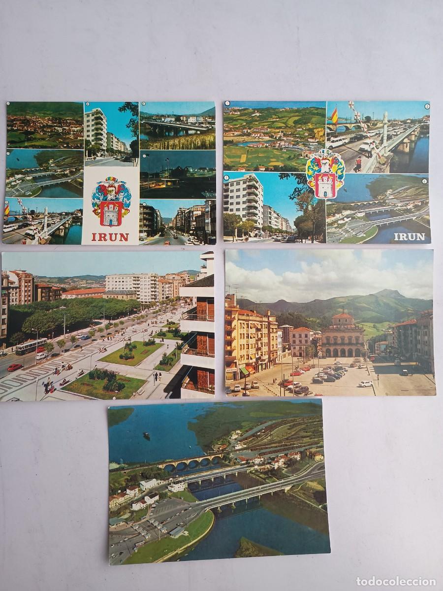 Postales: LOTE 5 POSTALES IR&Uacute;N - MANIPEL - SIN CIRCULAR - A&Ntilde;OS 60
