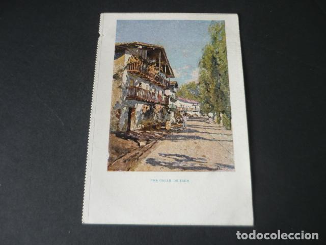 Cartes Postales: IRUN GUIPUZCOA UNA CALLE POSTAL COLECCION BLANCO Y NEGRO