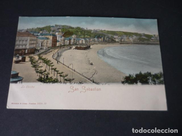 Cartoline: SAN SEBASTIAN LA CONCHA ED. ROMMLER & JONAS SIN DIVIDIR