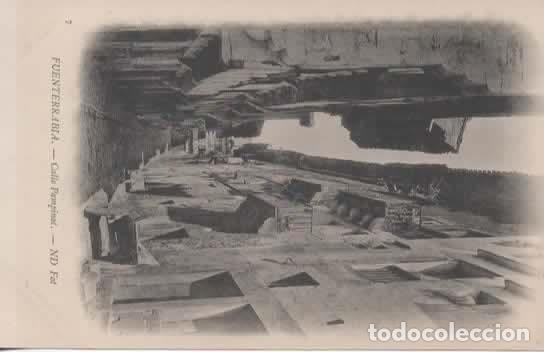 Postales: FUENTERRABIA CALLE PAMPINOT DORSO SIN DIVIDIR