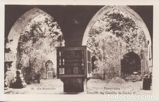 Postales: FUENTERRABIA SIN ESCRIBIR CASTILLO CARLOS V