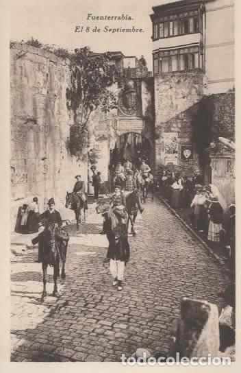 Postales: FUENTERRABIA SIN ESCRIBIR EL 8 DE SEPTIEMBRE