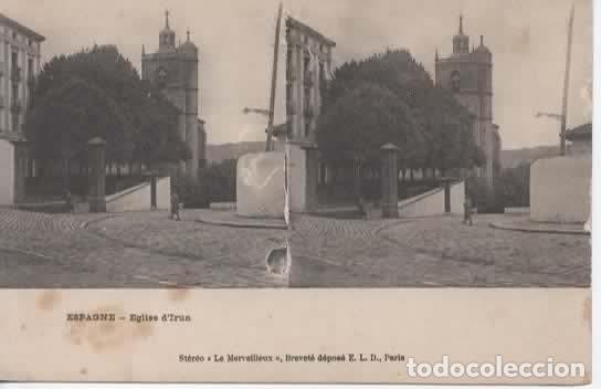 Postales: IRUN SIN ESCRIBIR IGLESIA PARROQUIAL
