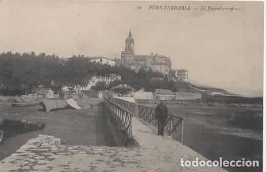 Postales: FUENTERRABIA SIN ESCRIBIR DESEMBARCADERO