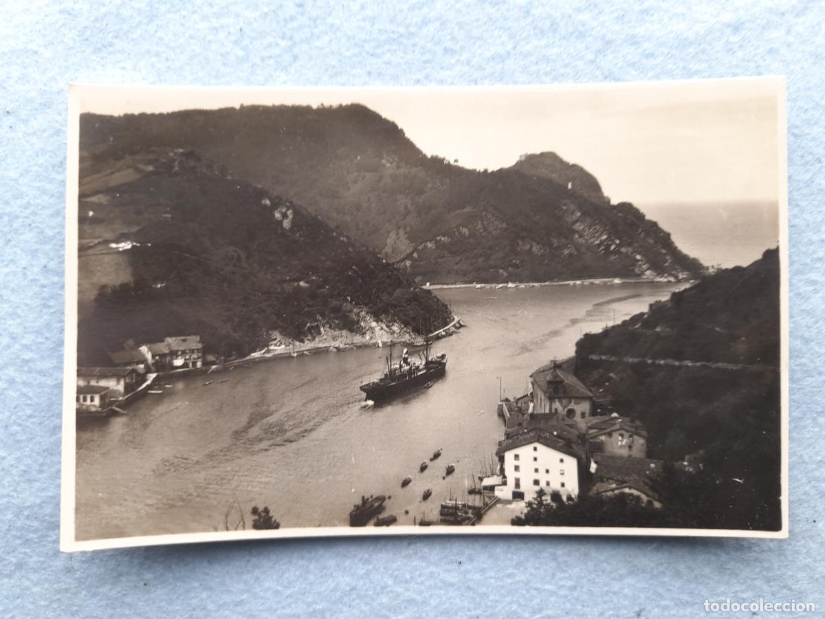 Postales: San Sebasti&aacute;n. Canal del Puerto de Pasages.