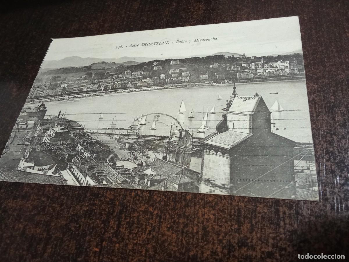Postales: San Sebastian.Babia y Miraconcha.