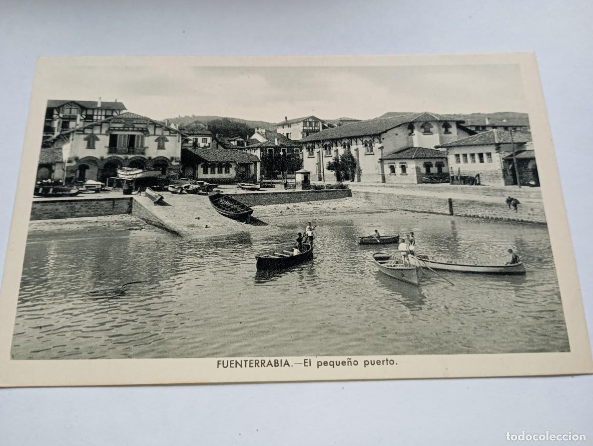 Postales: Postal Fuenterrabia puerto - Foto 1