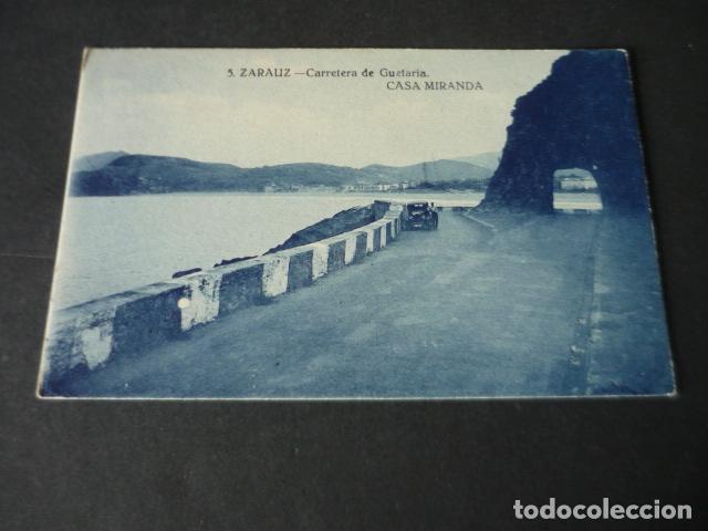 Cartoline: ZARAUZ GUIPUZCOA CARRETERA DE GUETARIA