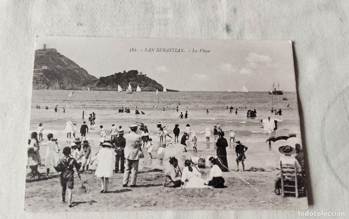 Postales: SAN SEBASTIAN , POSTAL ANTIGUA , BLANCO Y NEGRO