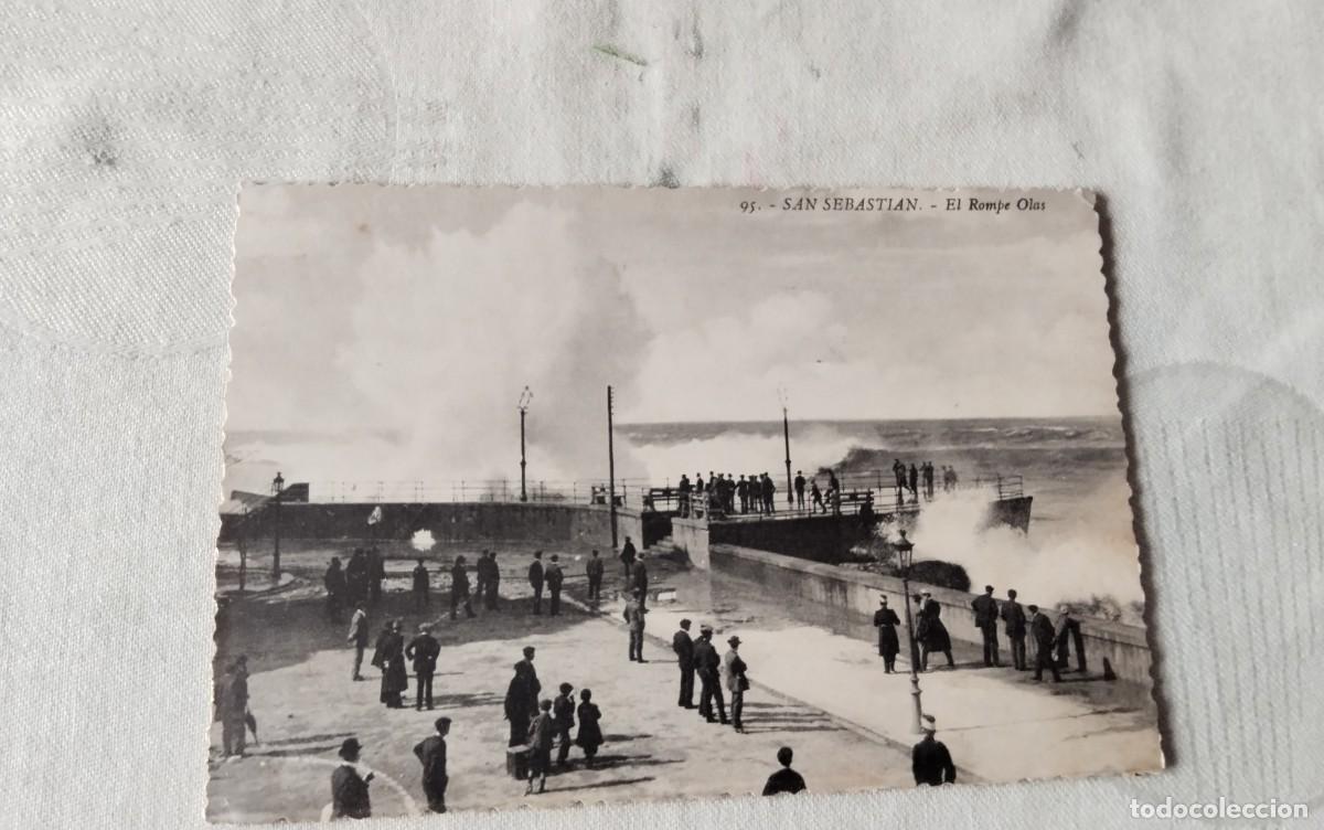Postales: SAN SEBASTIAN , POSTAL ANTIGUA , BLANCO Y NEGRO
