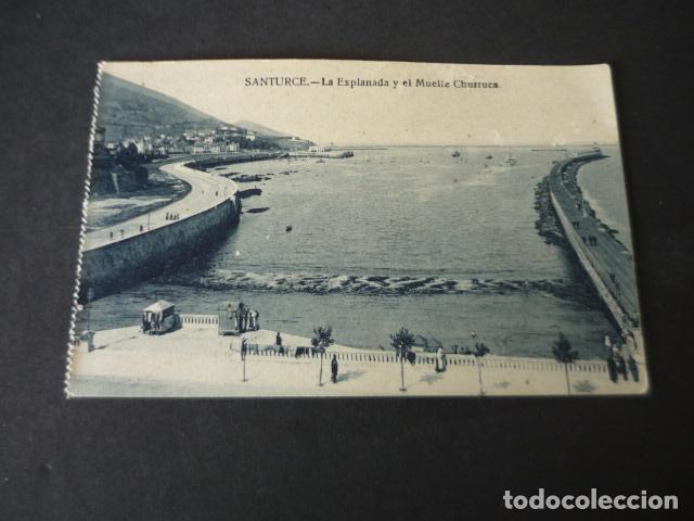 Cartoline: SANTURCE VIZCAYA LA EXPLANADA Y EL MUELLE CHURRUCA
