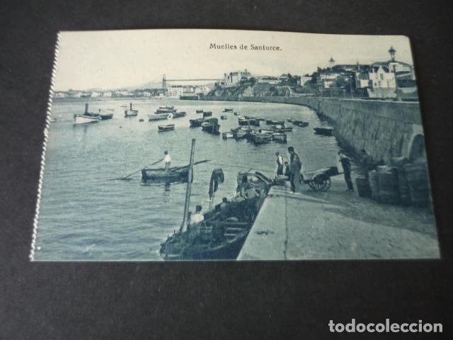 Postales: SANTURCE VIZCAYA MUELLES