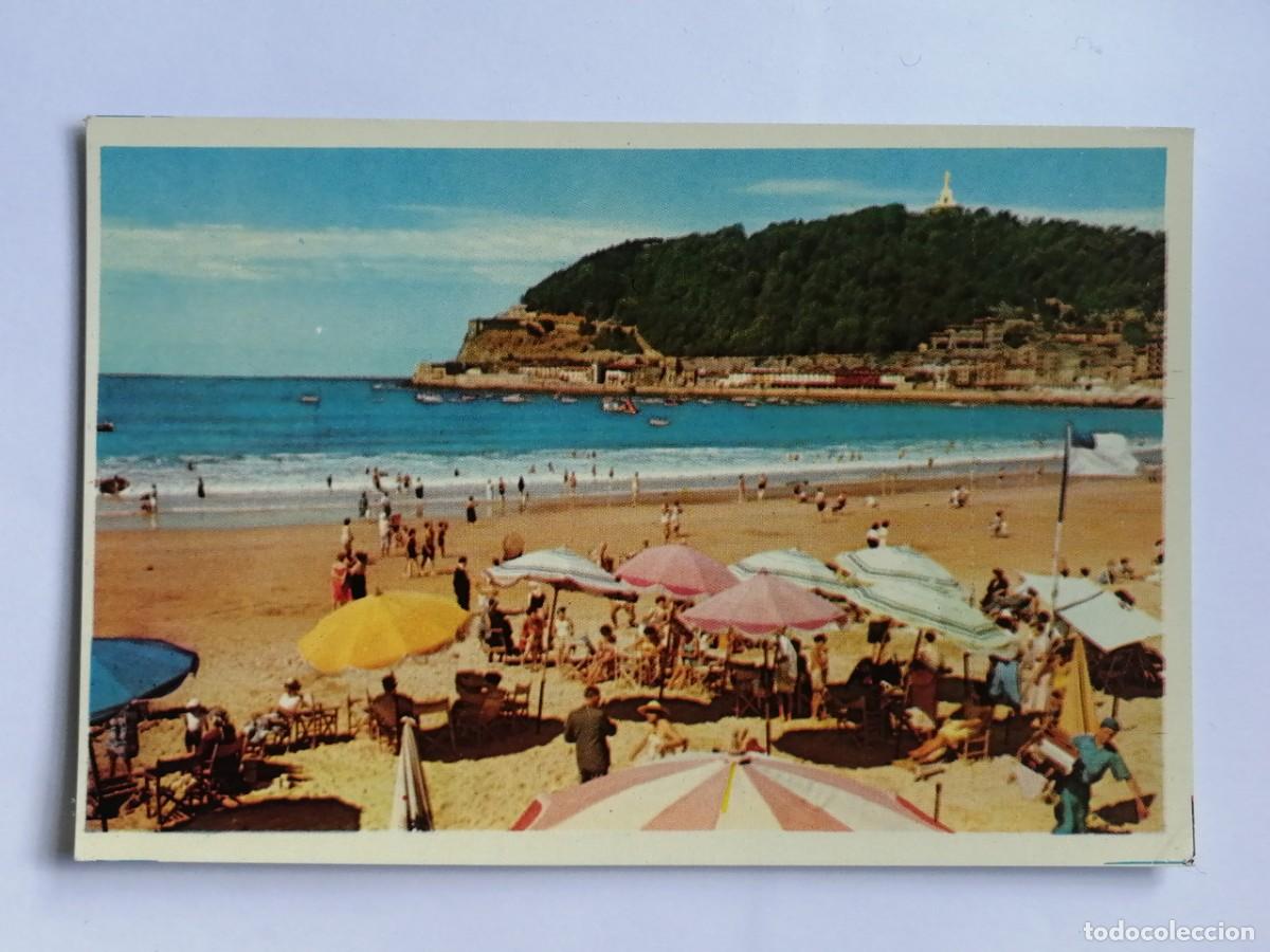 Postales: POSTAL 18661 NUEVA-ESPERON MANEN 17 SAN SEBASTIAN GIPUZKOA PLAYA