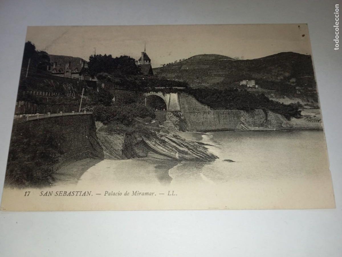 Postales: Postal San Sebasti&aacute;n Palacio de Miramar