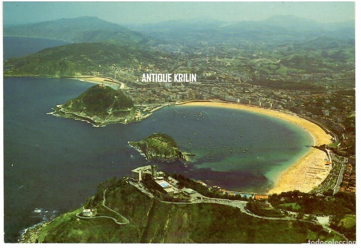 Postales: SAN SEBASTIAN N&ordm; 24 VISTA AEREA / EDICION MANIPEL / SIN FRANQUEAR