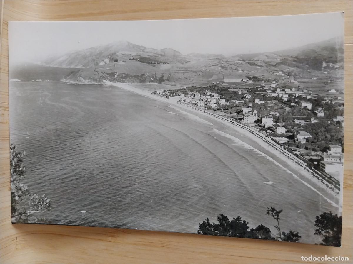 Postales: ZARAUZ PLAYA ED ARRIBAS 8 SC ORIGINAL PRECIOSA VISTA PUEBLO
