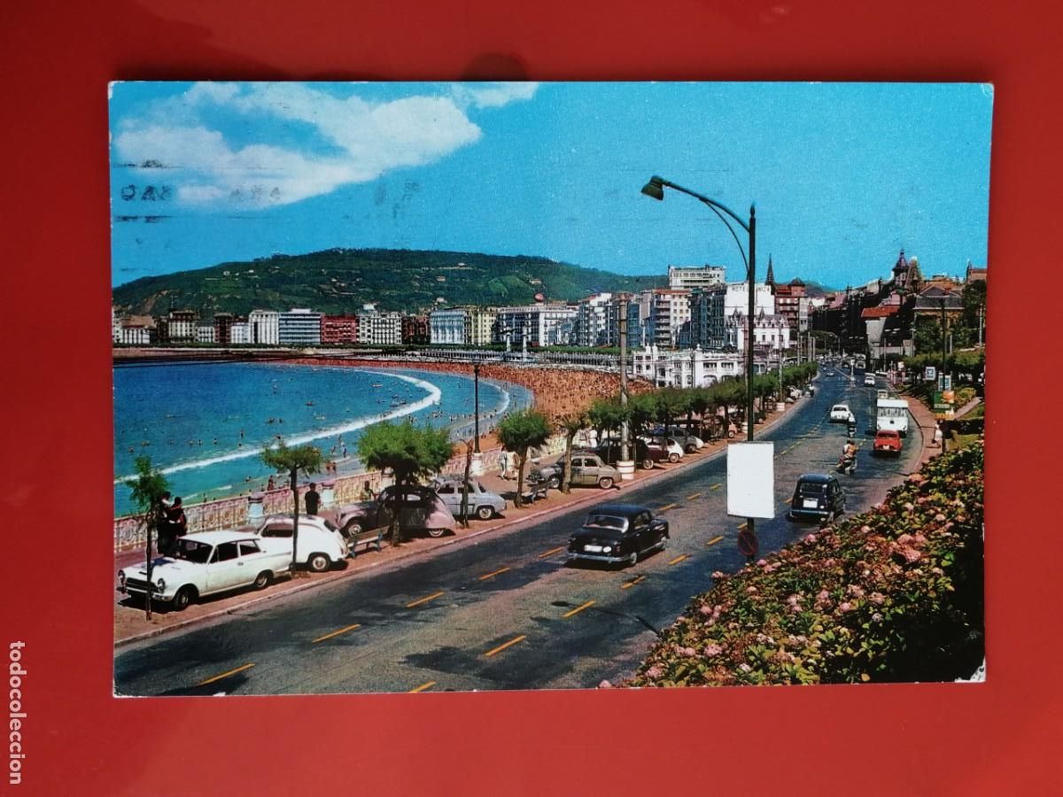 Postales: POSTAL 18513 MAT.1971-BEASCOA FUERTES 082 SAN SEBASTIAN GIPUZKOA VISTA PARCIAL